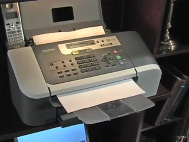 Brother&reg; Intellifax&#153; Copier / Fax Machine with Handset (Refurbished) - image 9 from the video